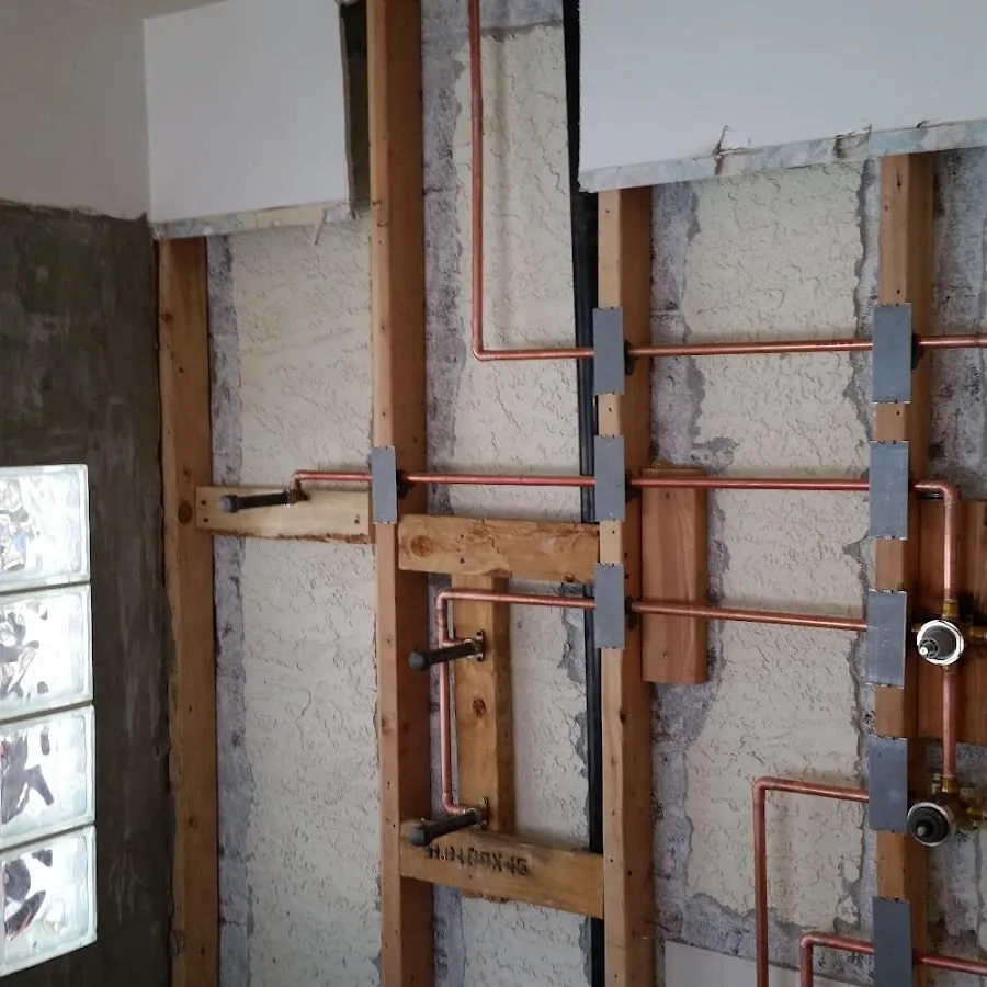 Copper pipe installation for Burst Pipe Repair in Garrison